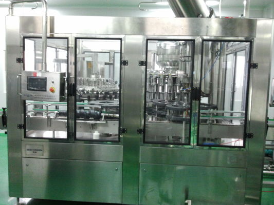 Volledige Automatisch allen in Één 8000 Bph Machine van het Glasflessenvullen